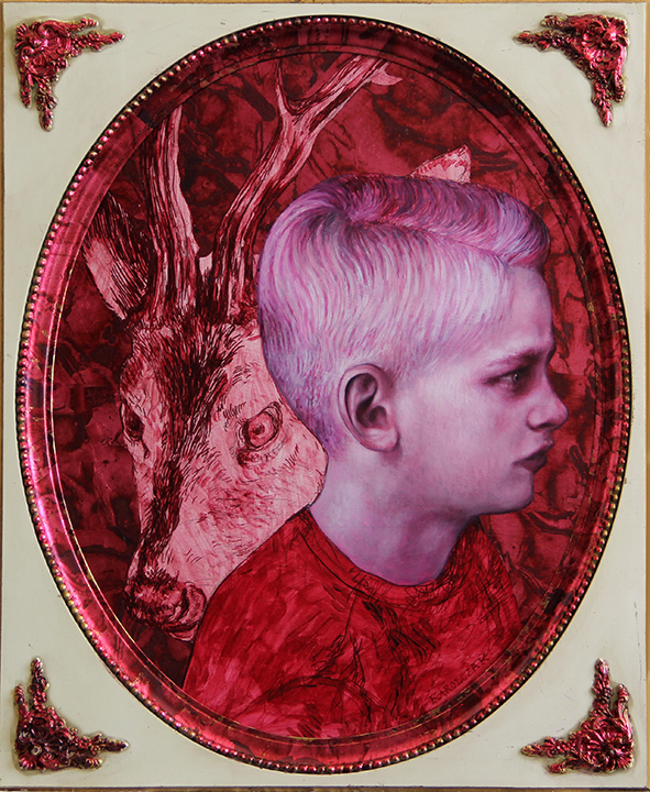 Caitlin Karolczak

Torrent
Oil, marbled silver leaf on panel in antique frame8.25\" x 22.5\"  •  $1850.