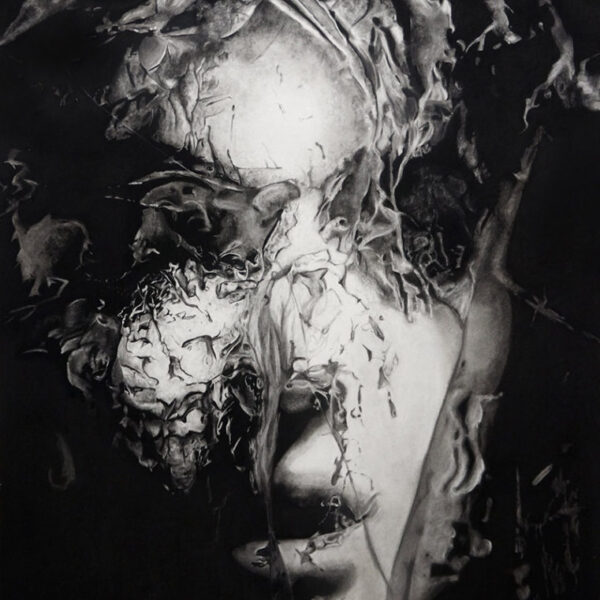 </br> <b>Tricia Butski</b> </br> <i>Suppose</i></br>Charcoal on paper</br>51” x 67”   •  $2000.