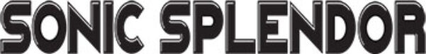SONIC_VINYL_TEXT Sonic Splendor text in bold, futuristic font.