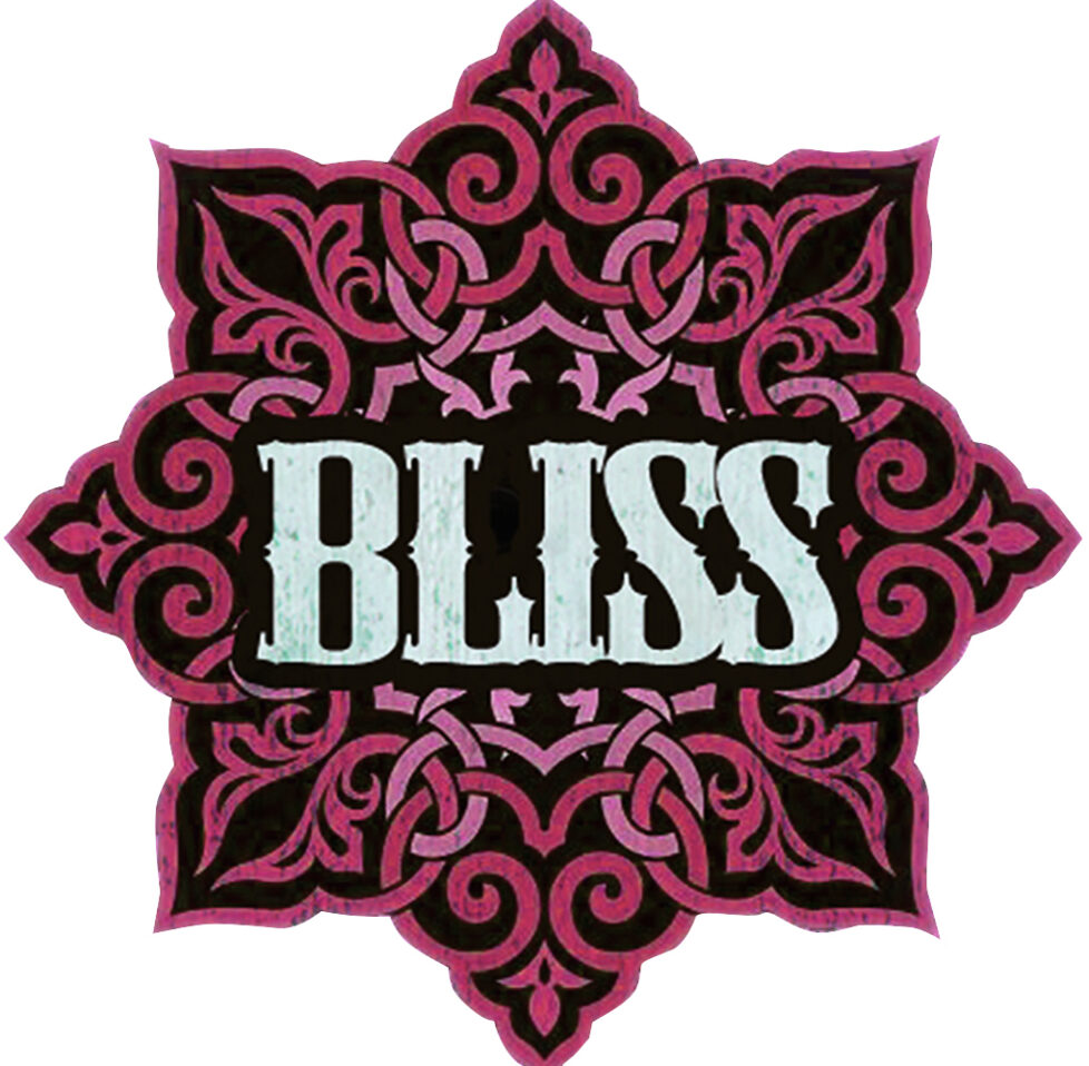 RG_BLISS2_LOGO_FOR_WEB2-1-1 Bliss text on ornate decorative background.