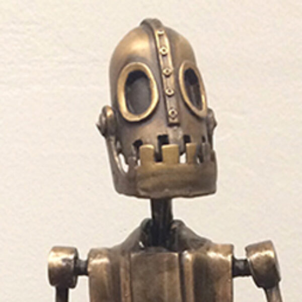 </br><i>The Robot</i></br>Cast Bronze
</br>11" x 14" x 3"   •  $2500.