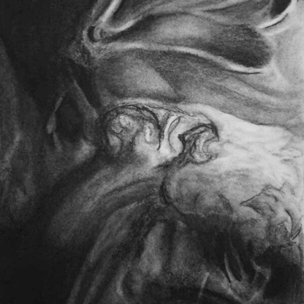 </br><i>Fragment 3</i></br>Charcoal on paper
</br>6" x 8"   •  $280.