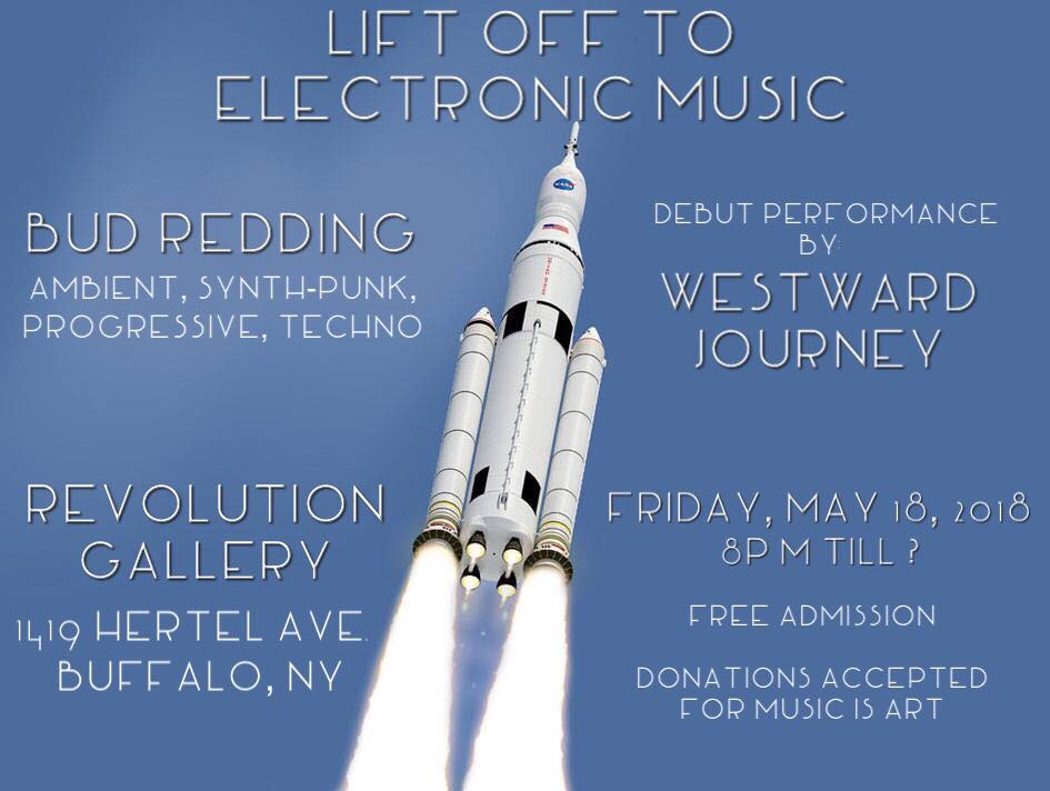 RG_BR-1 Rocket and electronic music event details.