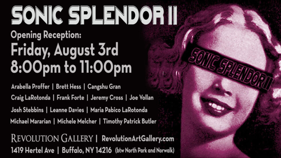 SS2_EVENTBANNER A poster for the sonic splendor ii show.
