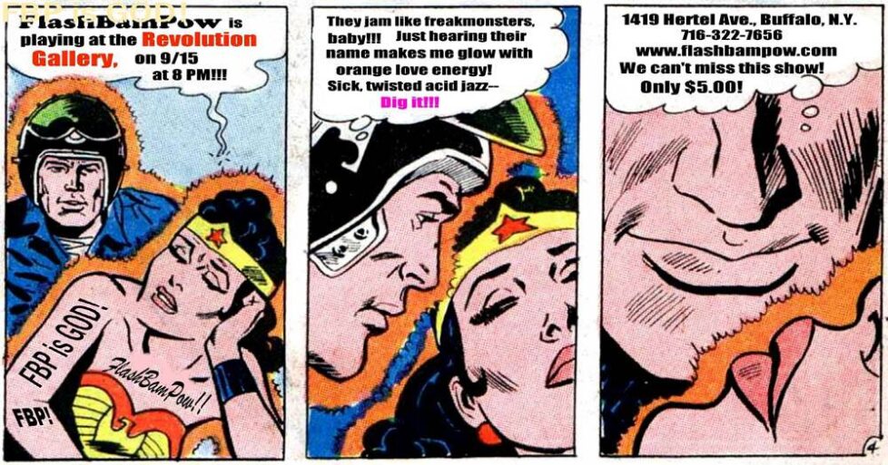 FBP_GRAPHIC-1 Comic-style art promoting FlashBamPow music event.
