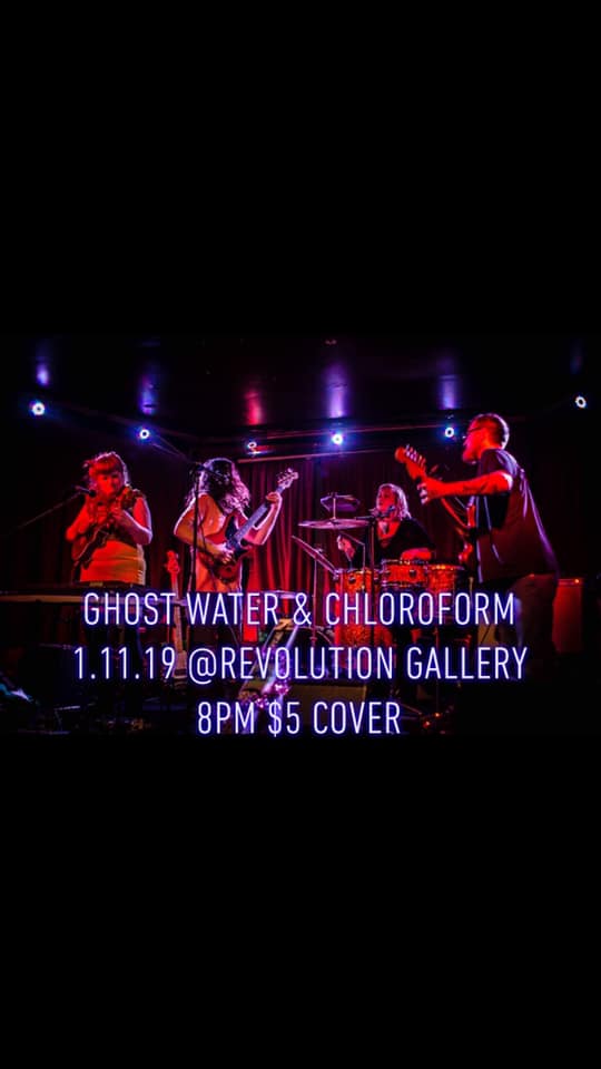 GHOSTWATER_JAN11th-1 Band performing live on stage with instruments.