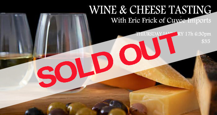 wine_cheese_eric_frick_jan17th._soldoutjpg-1 Wine and cheese tasting event sold out.