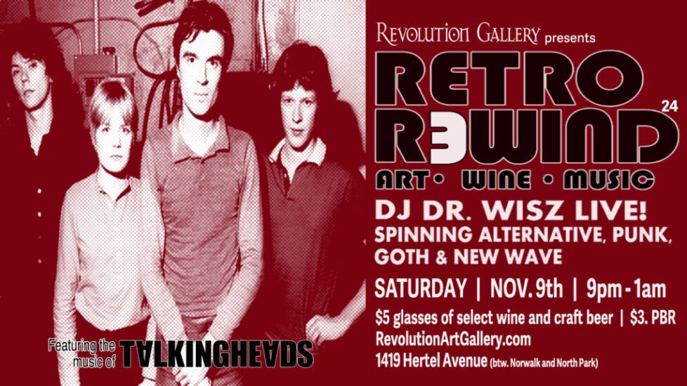 RETRO-REWIND_24_TALKING_HEADS-1 Retro Rewind event poster with band photo.
