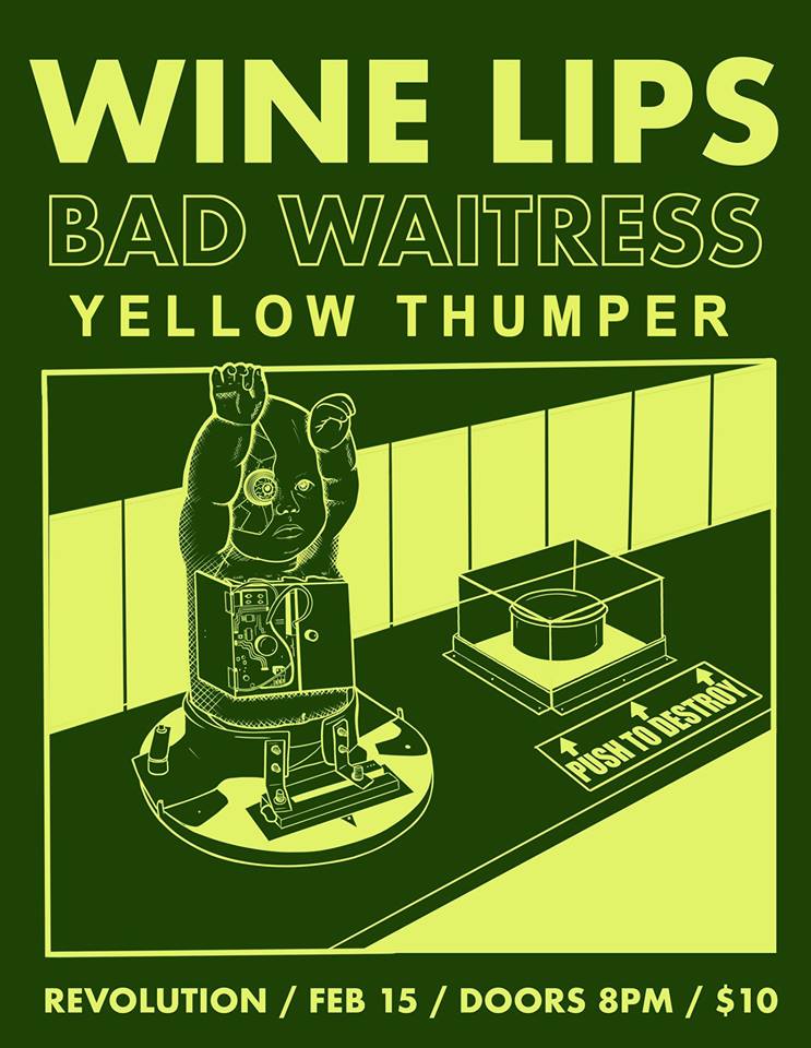 84014776_3217430671618148_6979875086442430464_n Concert poster with futuristic robot design.