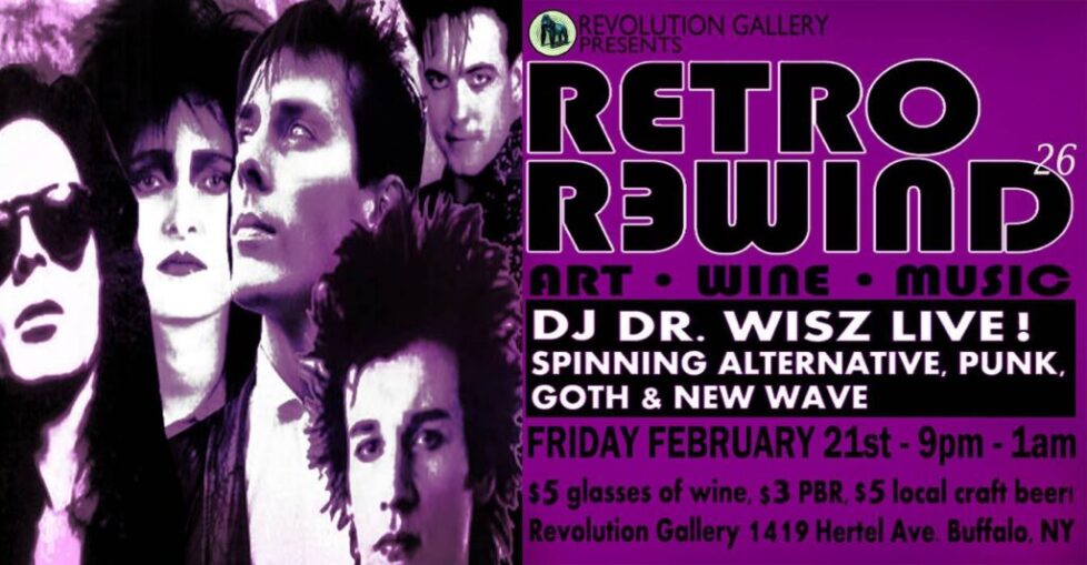 RETRO_REWIND26_FEB21st-1 Retro Rewind event poster with band photos.