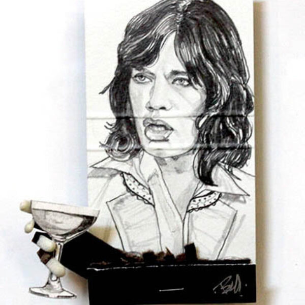 Mick Jagger Matchbook