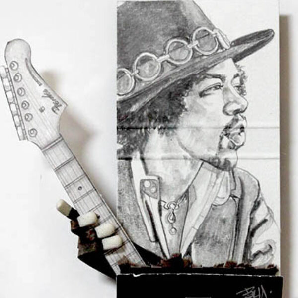 Jimi Hendrix Matchbook