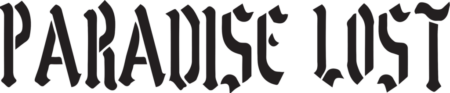 PARADISE_LOST_LOGOTYPE-1024x212-450x93-1 Paradise Lost" gothic text logo.
