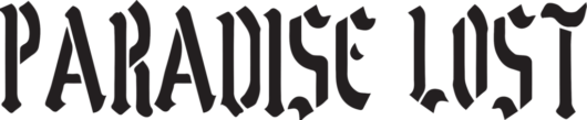 PARADISE_LOST_LOGOTYPE-1024x212-530x109-1 Paradise Lost" text in gothic font.