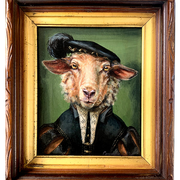 Portrait of a Tudor Sheep