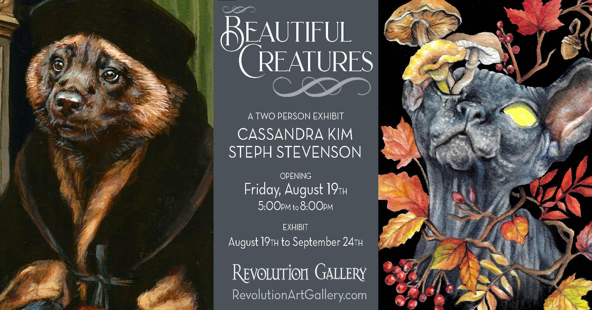 Opening August 19th  |  Gallery Two