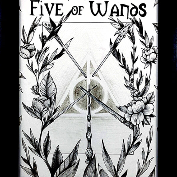 FIVE OF WANDS