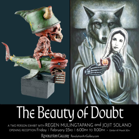 RG_BEAUTY_OF_DOUBT2_IG-1024x1024-450x450-1 Surreal exhibit poster featuring unique sculptures.