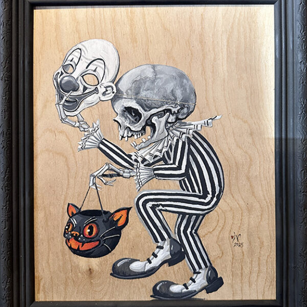 trading candy corns for licorice coffins