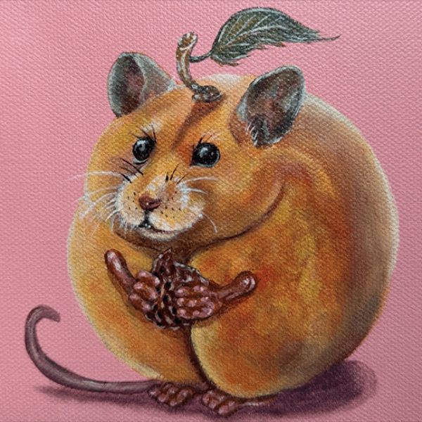 Peach Mouse